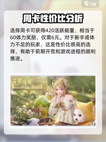 无限暖暖月卡周卡怎么选介绍截图4