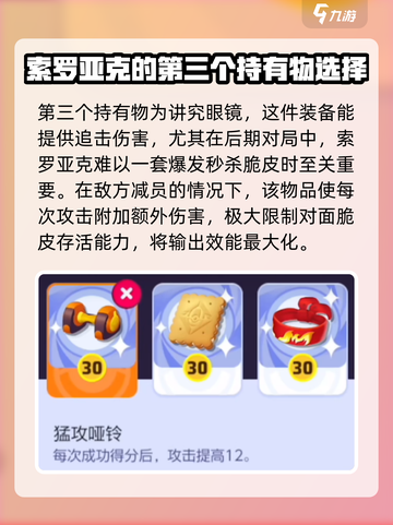 宝可梦大集结索罗亚克持有物怎么选介绍截图5