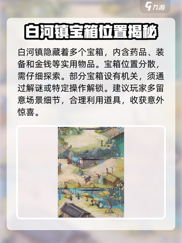 仙剑奇侠传之新的开始白河镇宝箱在哪介绍截图2
