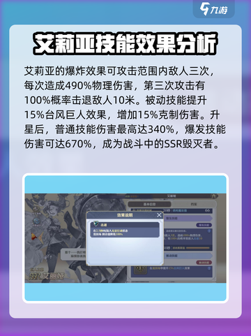 剑与骑士团🔥艾丽娅角色超强解析来啦！截图4
