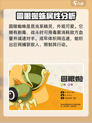 洛克王国🔥圆眼蜘蛛战斗实力大揭秘！😱截图2
