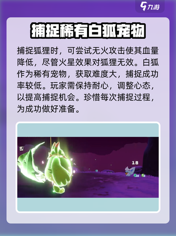 洛克王国手游🔥白狐捕捉全攻略！快人一步抓神宠✅截图4