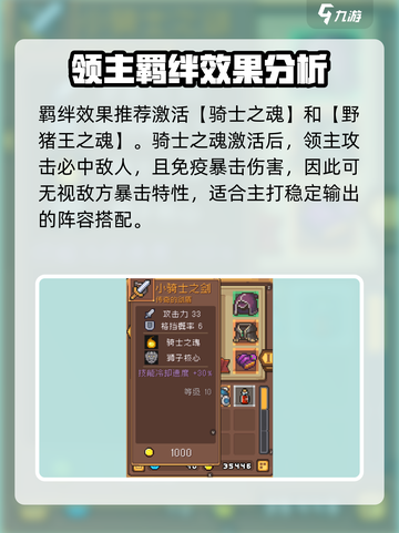 元气骑士前传🔥领主羁绊最强搭配推荐！截图2