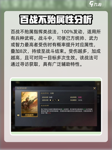 三国谋定天下：百战不殆战法🔥搭配详解，稳赢秘籍！截图2