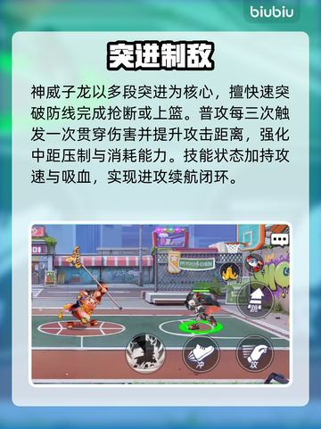 🔥《灌篮军团》神威子龙逆天改命！💥截图3