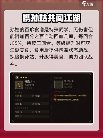 大江湖之苍龙与白鸟🔥孙姑获取及技能全解析！截图4