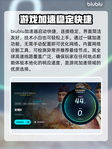 文明六经常掉线？用这个加速器🔥稳到飞起！🎮截图4