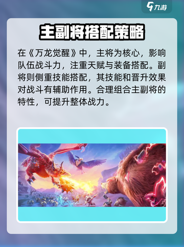 万龙觉醒🔥主副将搭配秘籍，战力飙升✨截图2