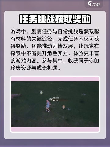 无限暖暖💎材料收集大揭秘！轻松攻略⚡截图4