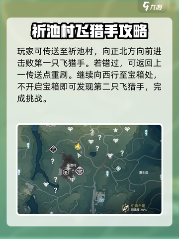 《鸣潮》中曲台地飞猎手全收集攻略💥截图4