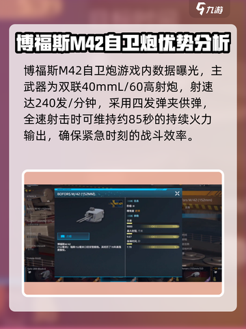 现代战舰🔥博福斯自卫炮评测💥游戏名截图2