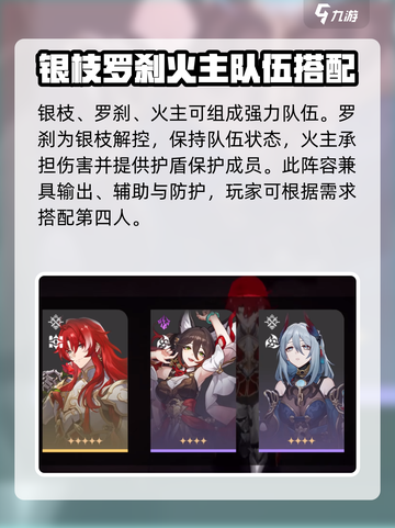 崩坏星穹铁道银枝配队思路介绍截图4
