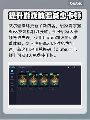 艾尔登法环卡顿🔥用这个加速器立马流畅！截图2