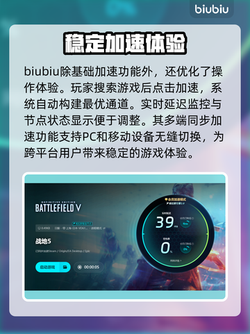 战地5进不去？用这个加速器🔥绝对流畅！🎮截图4