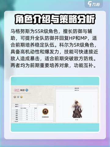 铃兰之剑培养哪个角色介绍截图3