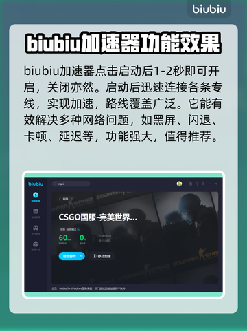 CSGO掉帧？用这个加速器⚡免费分享！截图3