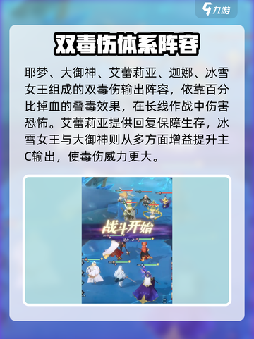 永夜降临🔥最强复苏阵容搭配攻略来啦！截图2