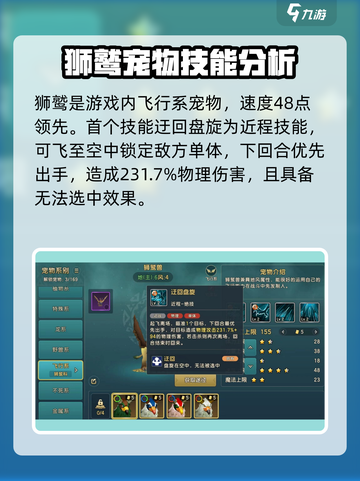魔力宝贝：狮鹫技能实力大揭秘🔥lion Gryphon截图2