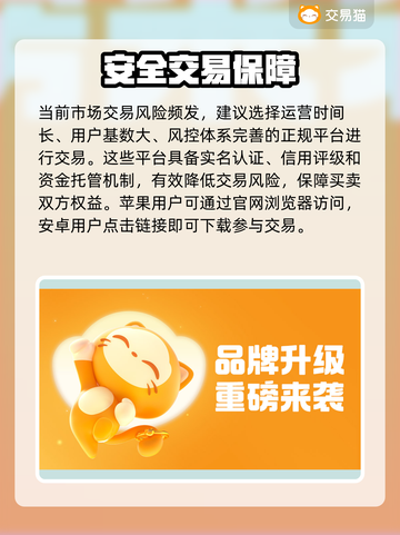 🔥选对平台不踩坑！游戏代练账号交易全攻略💥🎮截图2