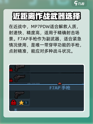 破门而入行动小队武器有哪些介绍截图4