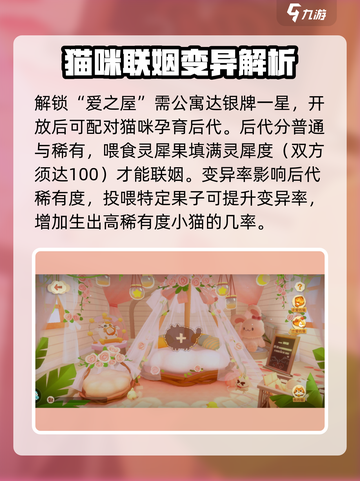 猫咪公寓2✨生小猫方法大公开，必看攻略！截图2