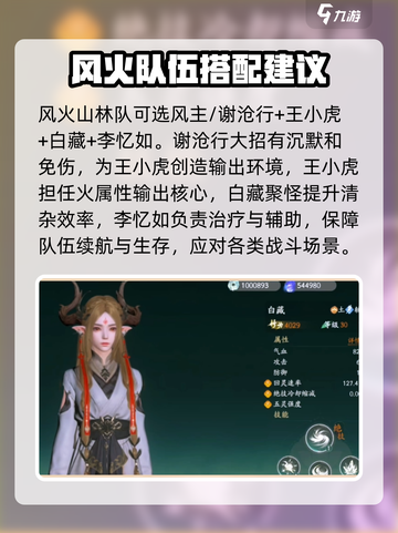 仙剑世界王小虎阵容搭配介绍截图3