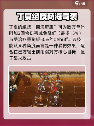 三国志幻想大陆2枭之歌丁夏怎么样​介绍截图3