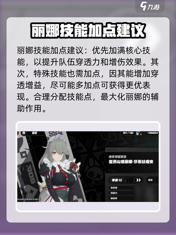 绝区零丽娜技能加点推荐介绍截图2