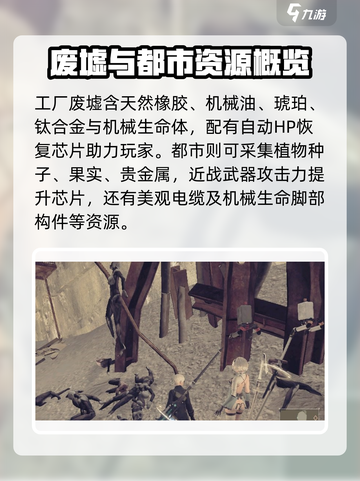 尼尔机械纪元地图全貌介绍截图3