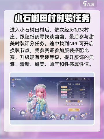 无限暖暖小游戏💥小石村搭配高分技巧🔥截图2