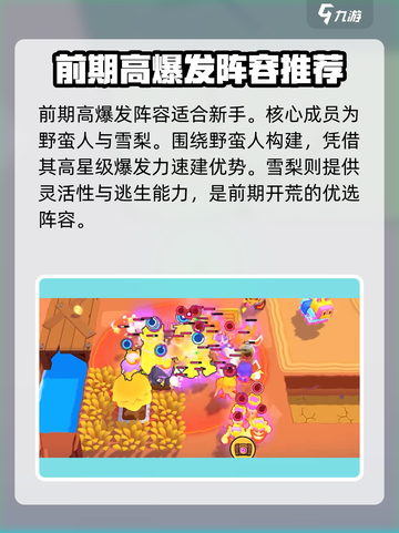 爆裂小队🔥最强阵容搭配攻略，轻松制胜！截图4