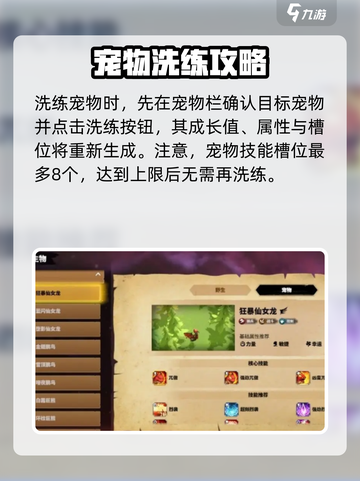 万龙觉醒宠物洗练攻略介绍截图5