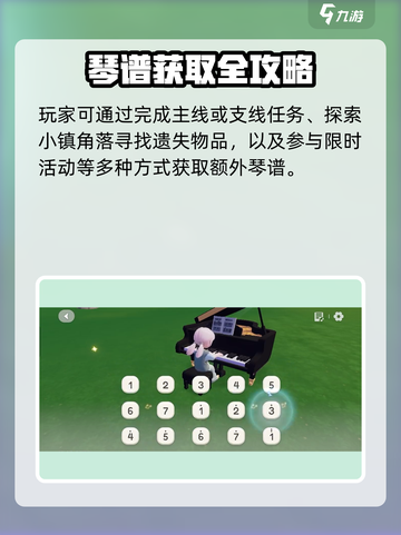 《心动小镇琴谱获取攻略🔥速看！》🎶截图4