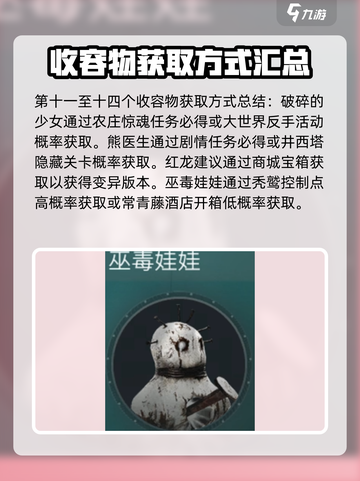 《七日世界》收容物全攻略💥收集党必看！截图4