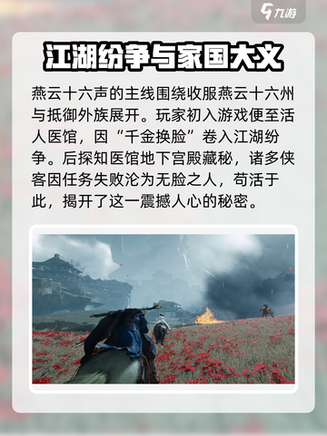 燕云十六声剧情详解介绍截图2