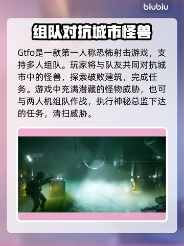 GTFO🔥流畅玩加速器推荐⚡截图2