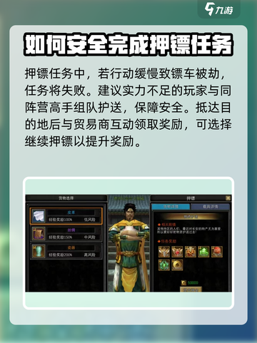 寻梦丝路押镖怎么玩介绍截图4