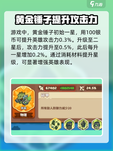 快来当领主黄金锤子作用介绍截图3