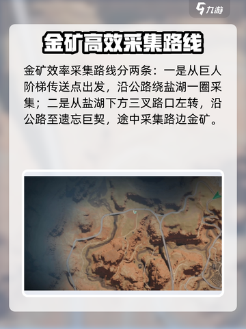 七日世界🔥金矿采集秘籍⚡分布区域全揭秘！截图3