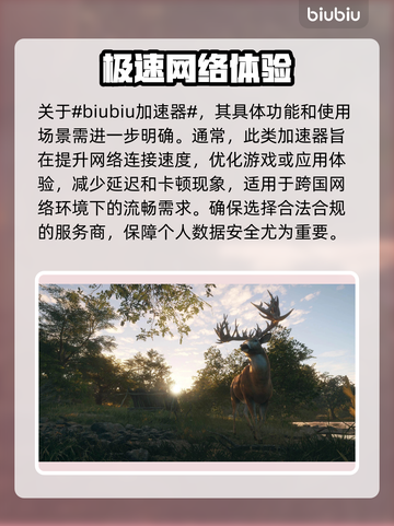 猎人荒野的召唤🔥闪退解决+加速器推荐！截图2