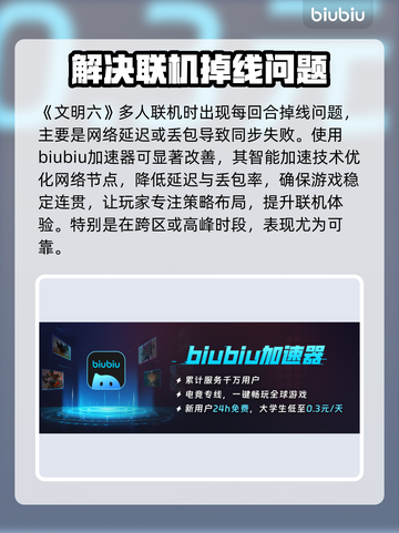 文明六经常掉线？用这个加速器🔥稳到飞起！🎮截图2