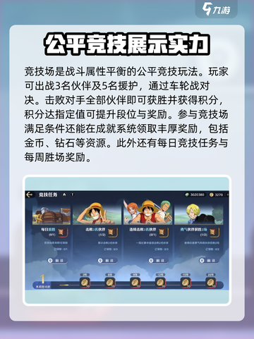航海王壮志雄心竞技场怎么玩介绍截图2