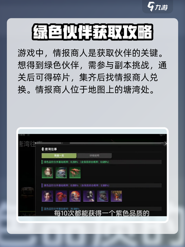 破碎之地绿色伙伴怎么获取介绍截图3