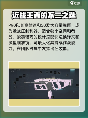 三角洲行动所有冲锋枪介绍介绍截图4