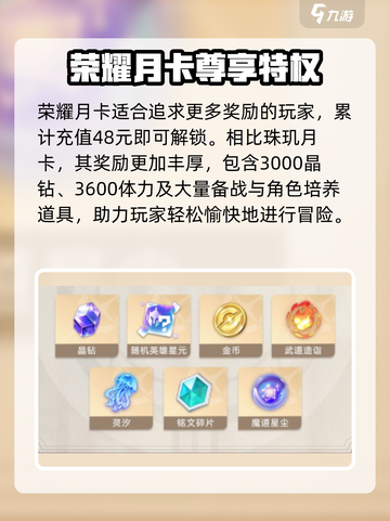 《星之破晓》月卡机制大揭秘！🎁累充福利全攻略截图3