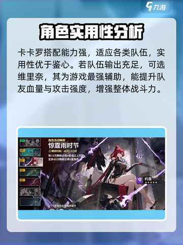 鸣潮🔥开局必选五星角色推荐！不后悔的开端👇截图3