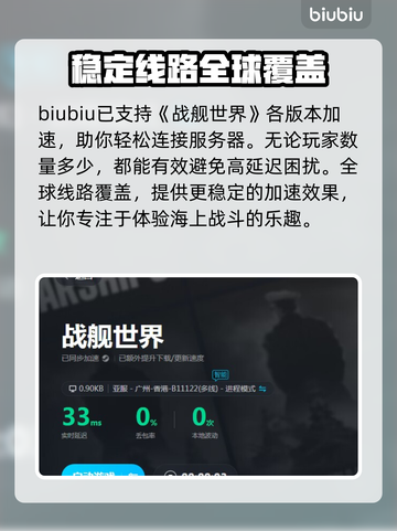 战舰世界🔥加速器推荐，玩游戏不再卡顿！截图3