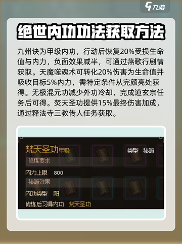 大侠立志传甲级功法有哪些介绍截图2