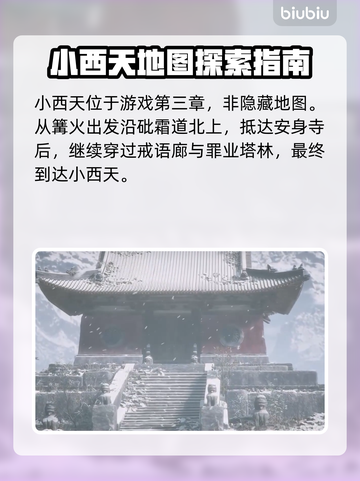 黑神话悟空🔥小西天隐藏地图揭秘！必去✨截图3