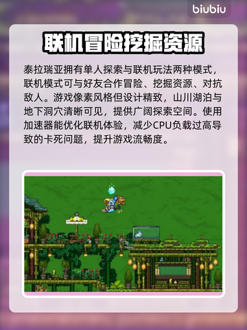 泰拉瑞亚卡死？这个加速器⚡让你畅玩无忧！截图2